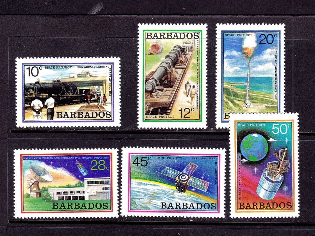 Космос . Барбадос 1979 г MNH - - фото фото фото 0