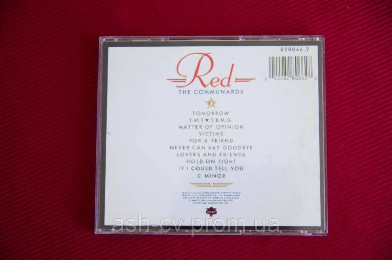 Музичний диск CD. Red - The Communards - фото фото фото 2