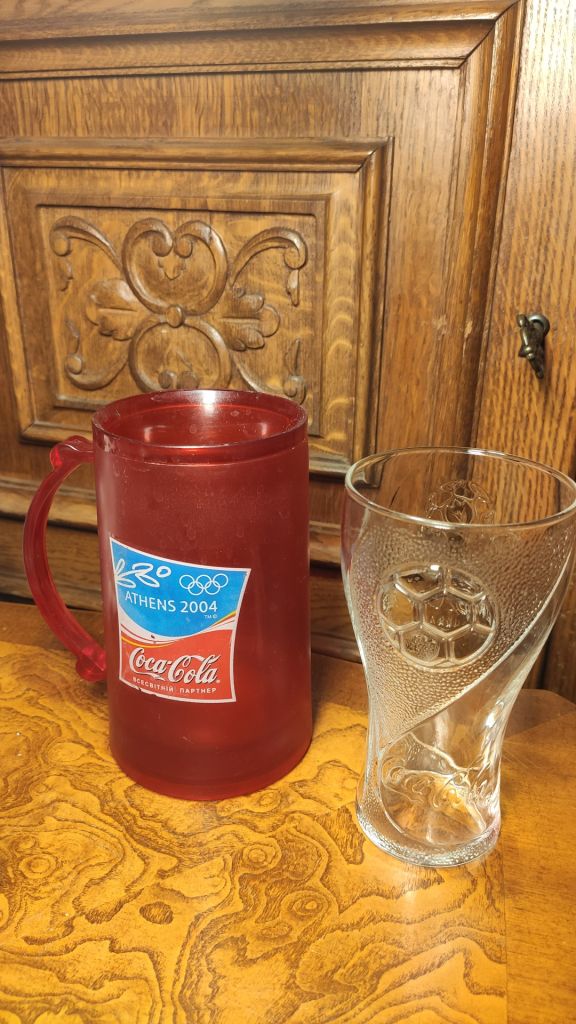 * 3 шт -  Coca-Cola    стакан  , Термо стакан Coca-cola , термос - фото фото фото 2