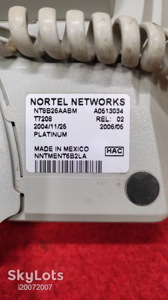 Цифровий телефон nortel nt8b26aabm - фото фото фото 2