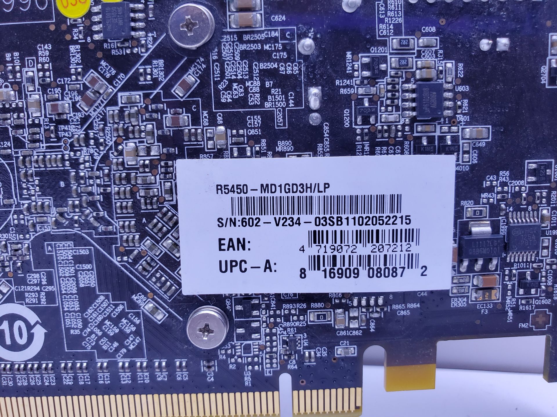 Видеокарта MSI Radeon HD 5450 1GB  (GDDR3,64 Bit,PCI-Ex,Б/у) - фото фото фото 3