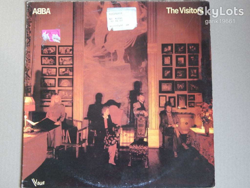 ABBA ‎– The Visitors  (Vogue ‎– 540020, France) insert EX/EX - фото фото фото 0