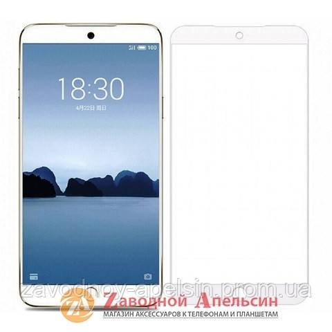 Защитное стекло Meizu 15 lite Full Glass white - фото фото фото 1