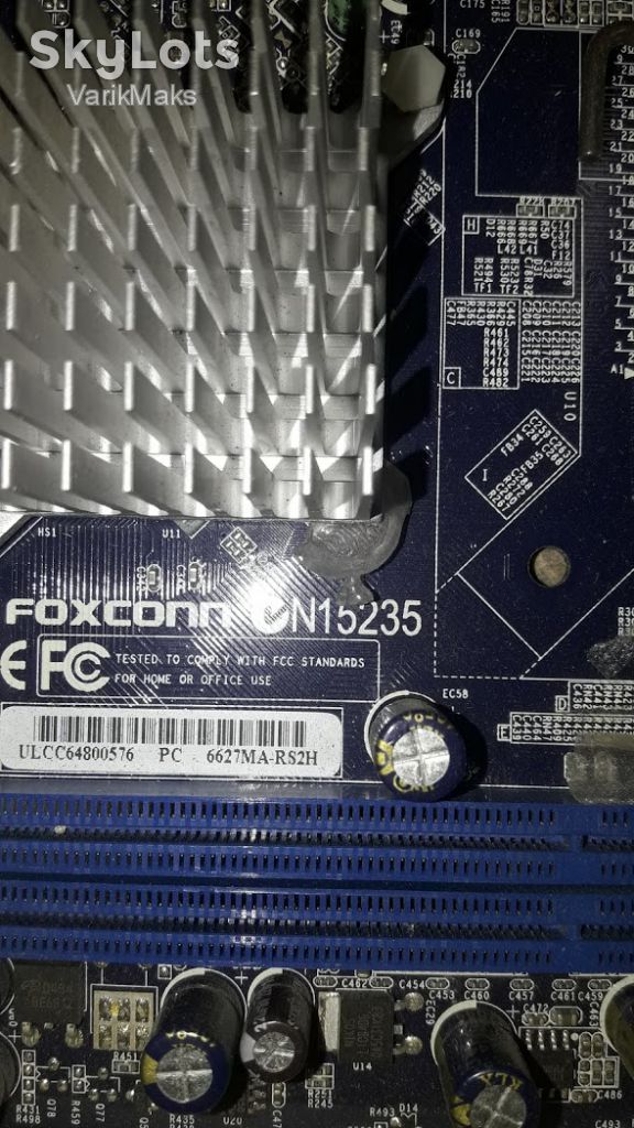 Мат. плата Foxconn 6627MA-RS2H LGA775 PCI-E+SVGA+GbLAN SATA MicroATX 2DDR2 - фото фото фото 1