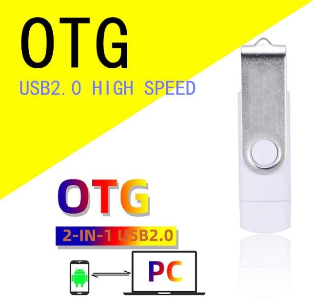 Флэш-накопитель 64 GВ, USB 2.0 Micro-USB OTG 2-IN-1, НОВАЯ - фото фото фото 0