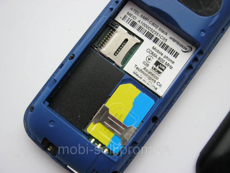 Телефон CDMA  ATEL  AMP-C800 Black - фото фото фото 8
