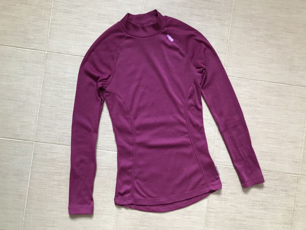 Термобелье, кофта с начесом, французского бренда, Wed'ze simple warm, Decathlon. XS сост. нового - фото фото фото 1