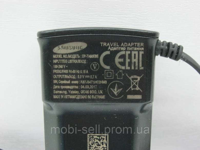 Зарядное устройство Samsung TAD437EBE, 5V/0.7A - фото фото фото 2