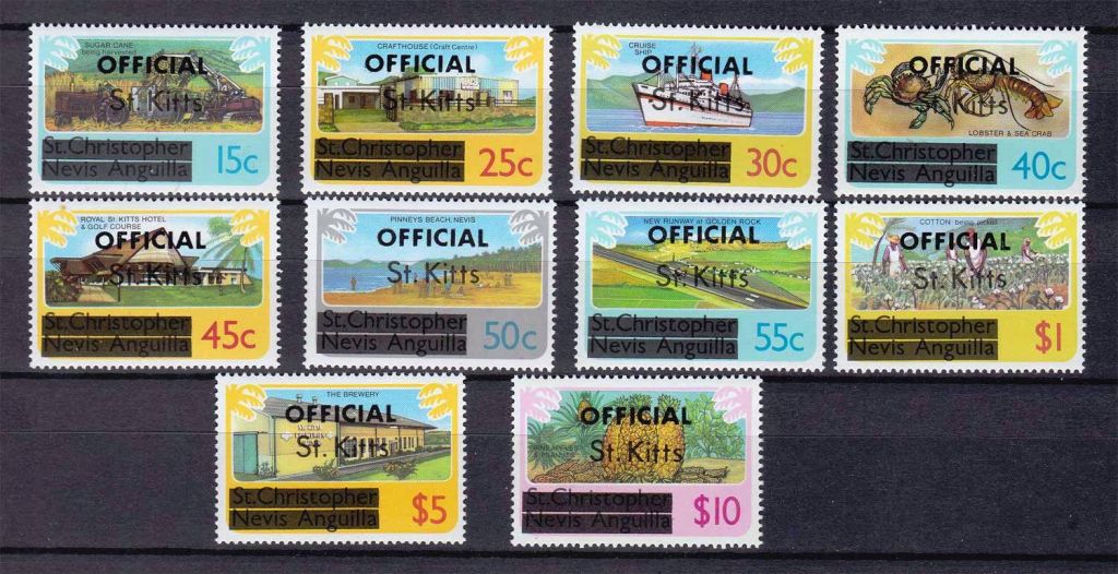 Фауна . Ст. Киттс  1980 г MNH -  OFFICIAL - фото фото фото 0