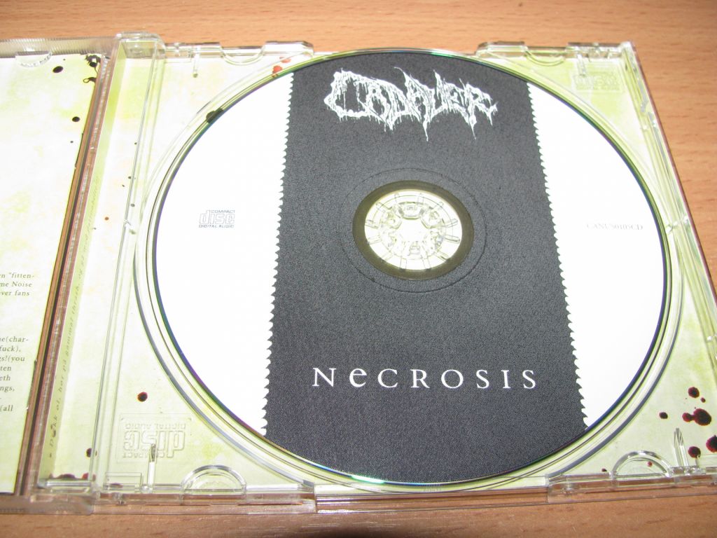 CADAVER - Necrosis   (2004 Candlelight 1st press,USA) - фото фото фото 2