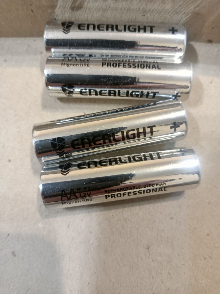 Акумулятори АА 2700мА, ENERLIGHT 4 шт. 1,2В. б/в - фото фото фото 3