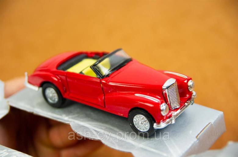 Модель авто, колекційна, Die-Cast Retro Car Red - фото фото фото 6