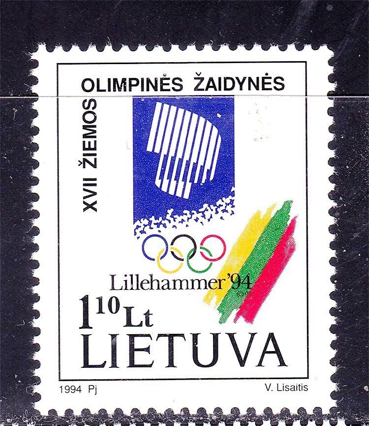 Литва  1994 г  MNH - олимпика - фото фото фото 0