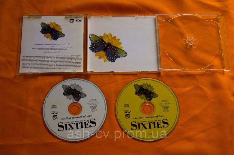 Музичний диск CD. THE FIRST SUMMER OF LOVE - SIXTIES (2cd) - фото фото фото 3