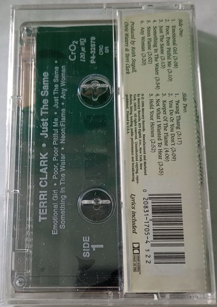 TERRI CLARK Just The Same. Cassette US Запечатана - фото фото фото 1