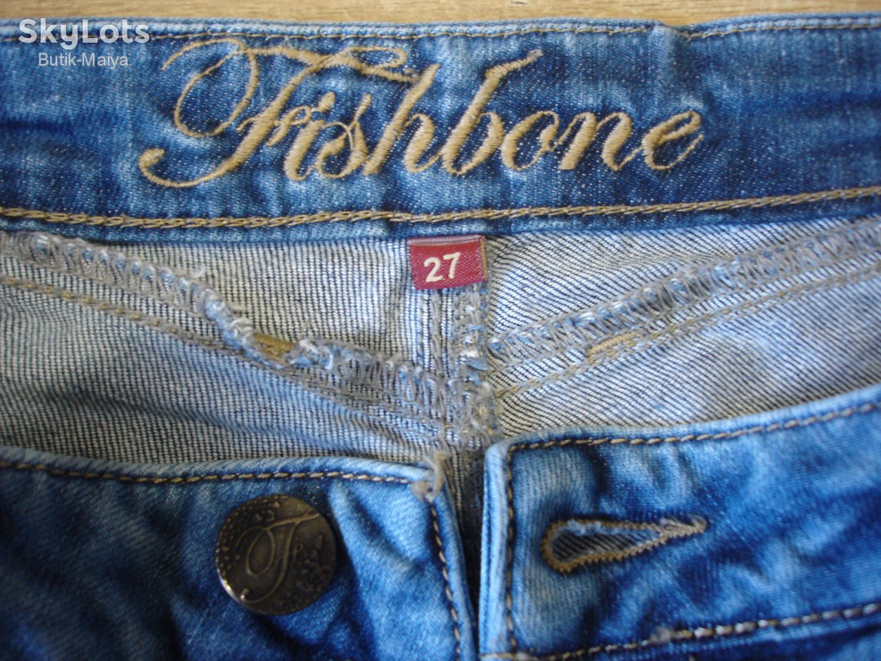 Стильные джинсы "FISHBONE" - фото фото фото 8