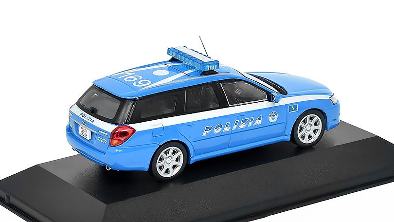 J-Collection 1:43 Subaru Legacy Wagon, Police Italy  (2003) - фото фото фото 1