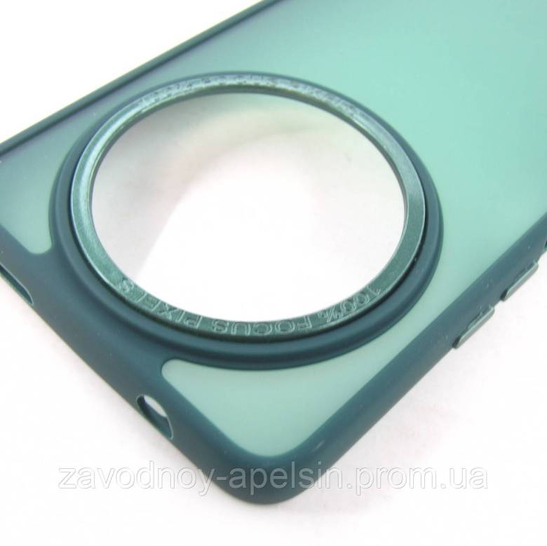 Xiaomi Redmi A3 Чехол матовый TPU+PC (зеленый) - фото фото фото 2