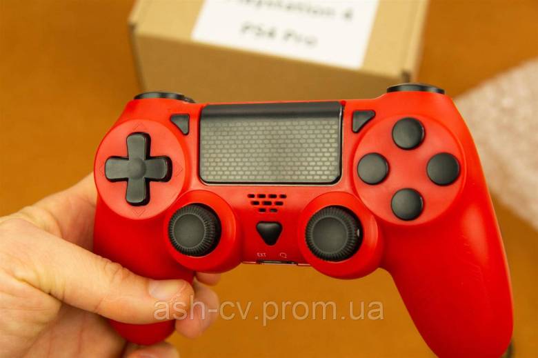 Джойстик, геймпад, для, Playstation 4, PS4, Red - фото фото фото 3
