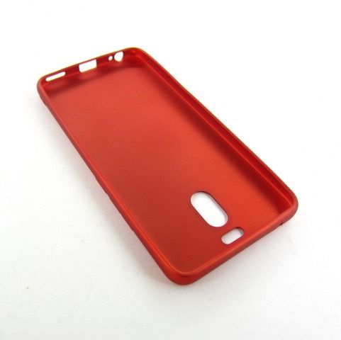 ЧЕХОЛ НАКЛАДКА Meizu M6 Note Soft Touch красный - фото фото фото 1