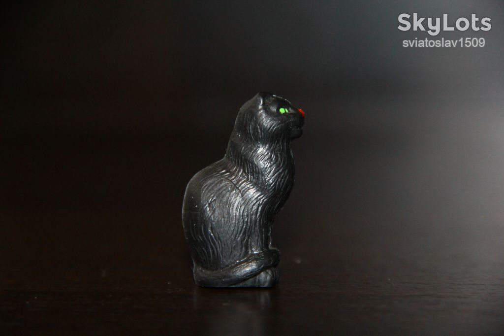 КОТ КОШКА животные-мини Bullyland Schleich ??? РЕЗИНА!! ФРГ - фото фото фото 2
