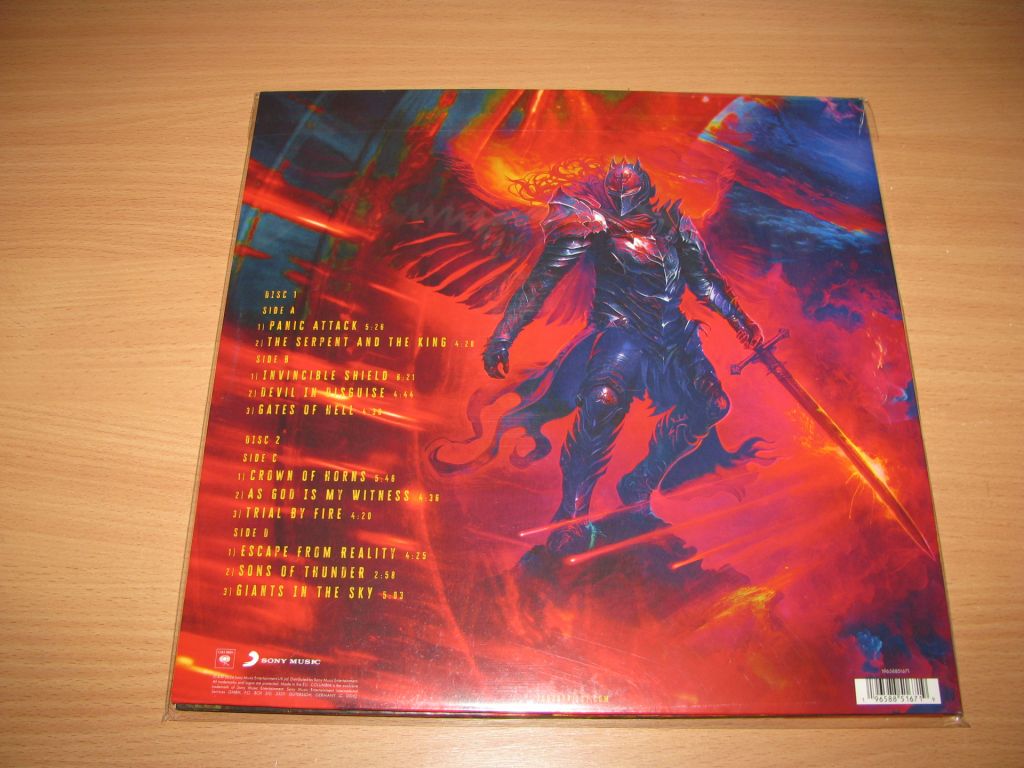 JUDAS PRIEST - Invincible Shield  (2024 Sony, 2RED LP, OBI) вініл платівка пластинка - фото фото фото 1