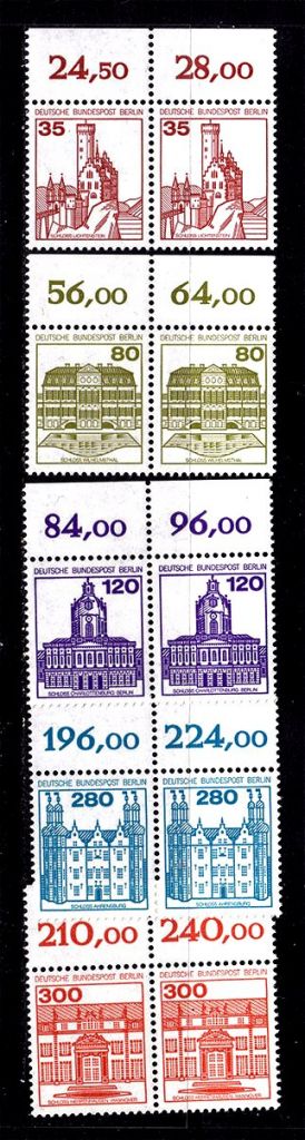 Германия Берлин 1978 г MNH - пары - фото фото фото 0
