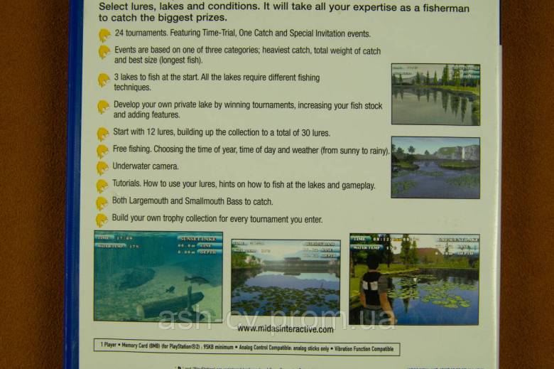 Диск Playstation 2 - Lake Masters EX - фото фото фото 4