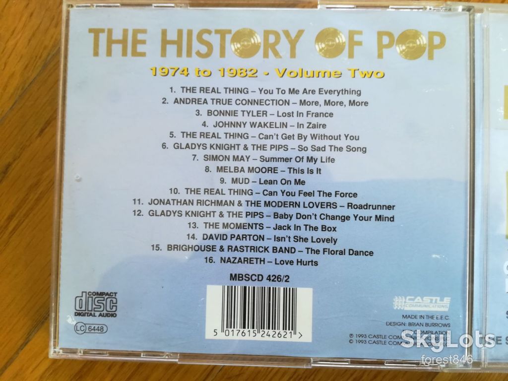 The history of pop-1974 to 1982-Vol. 2-состояние: 4 - фото фото фото 4