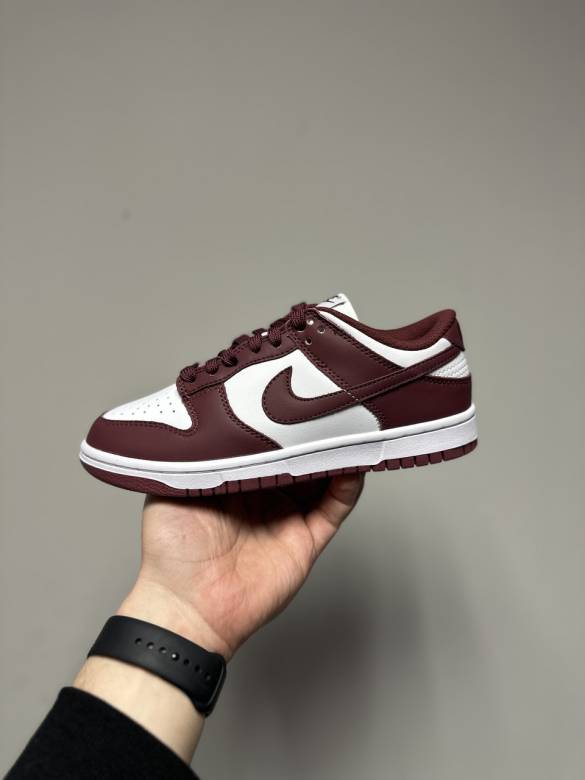 Nike Dunk Low Team Red Bordo White 38 41 - фото фото фото 0