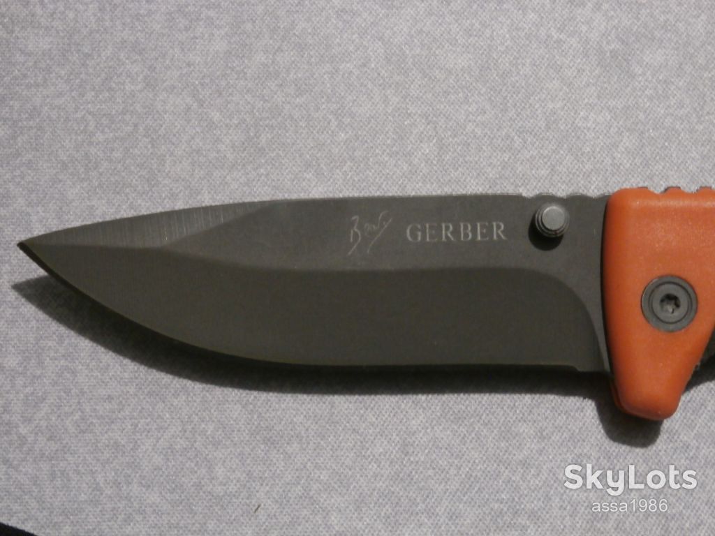 Туристичний складний ніж Gerber Bear Grylls Scout Knife,ніж для виживаня 18.5см - фото фото фото 2