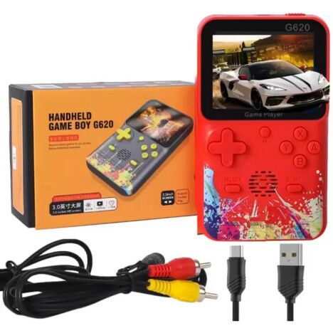 Портативна ігрова консоль Handheld Game Boy G620 500 ігор red - фото фото фото 0