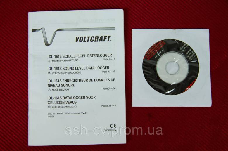 ПрофесійнийМікрофон даталогер VOLTCRAFT DL-161S - фото фото фото 9