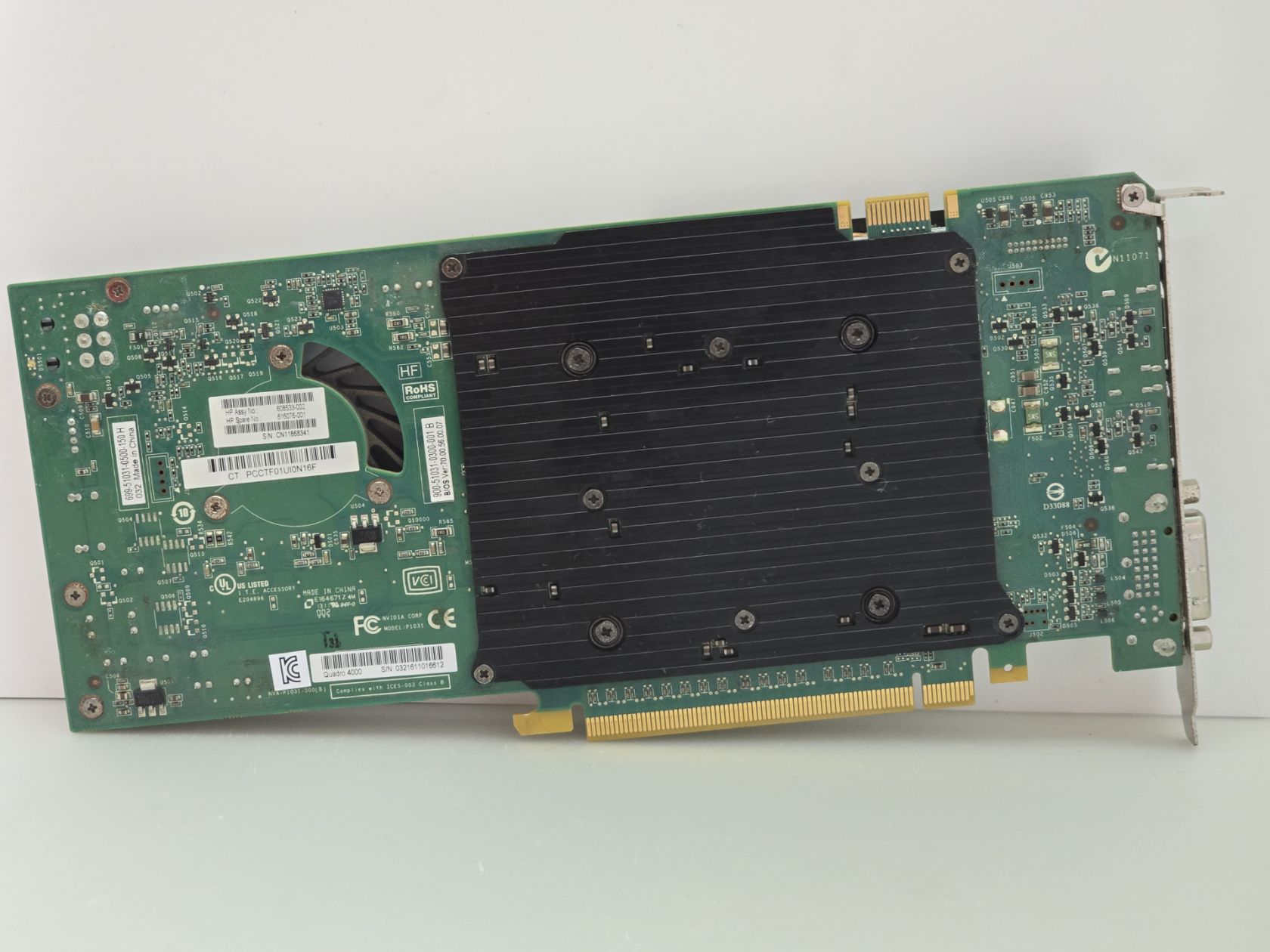 Видеокарта NVIDIA Quadro 4000 2GB GDDR5 Graphics PCI-e - фото фото фото 2