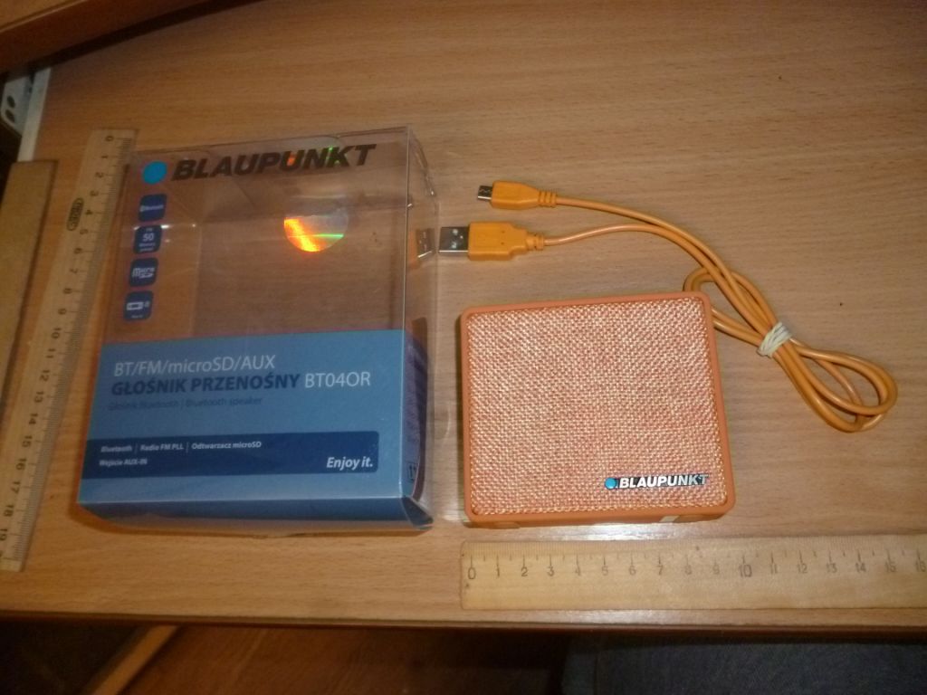 Bluetooth колонка Blaupunkt BT04OR с радио - фото фото фото 1