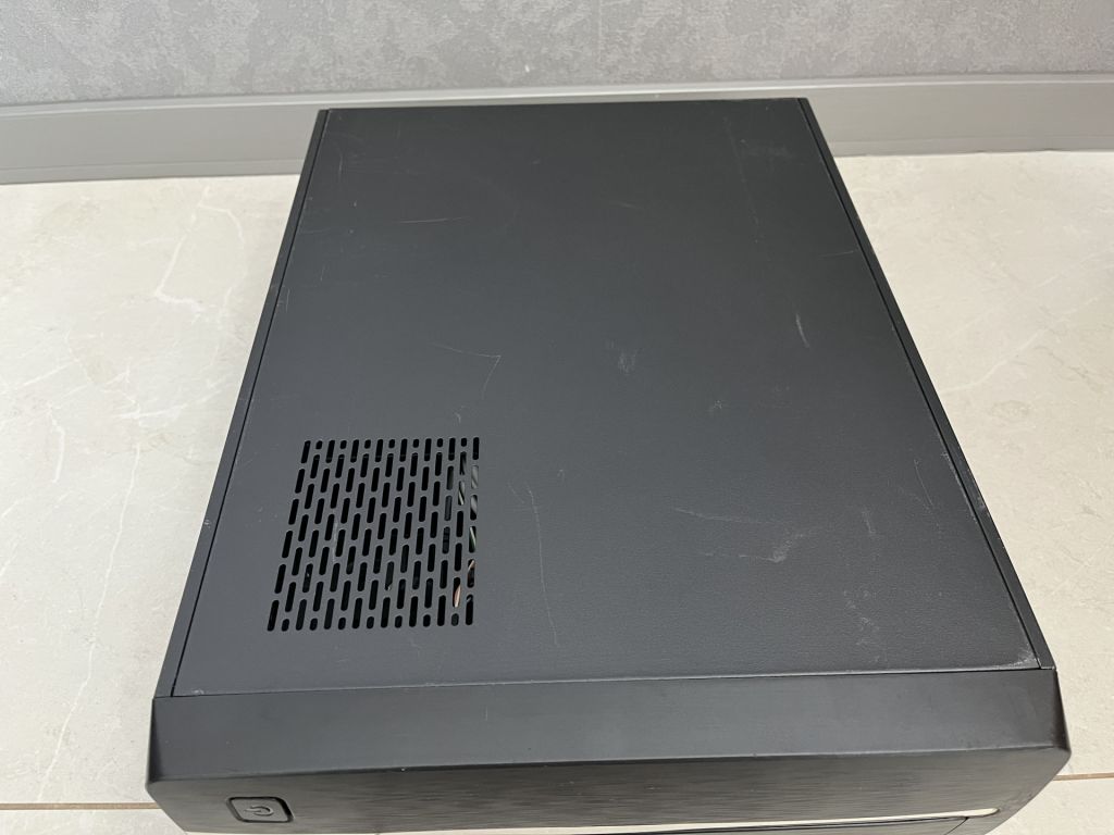 Компьютерный корпус компактный micro-ATX черный дефект - фото фото фото 3