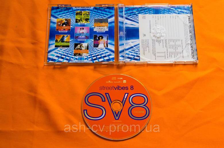 Музичний диск CD. STREET VIBES 8 - фото фото фото 6