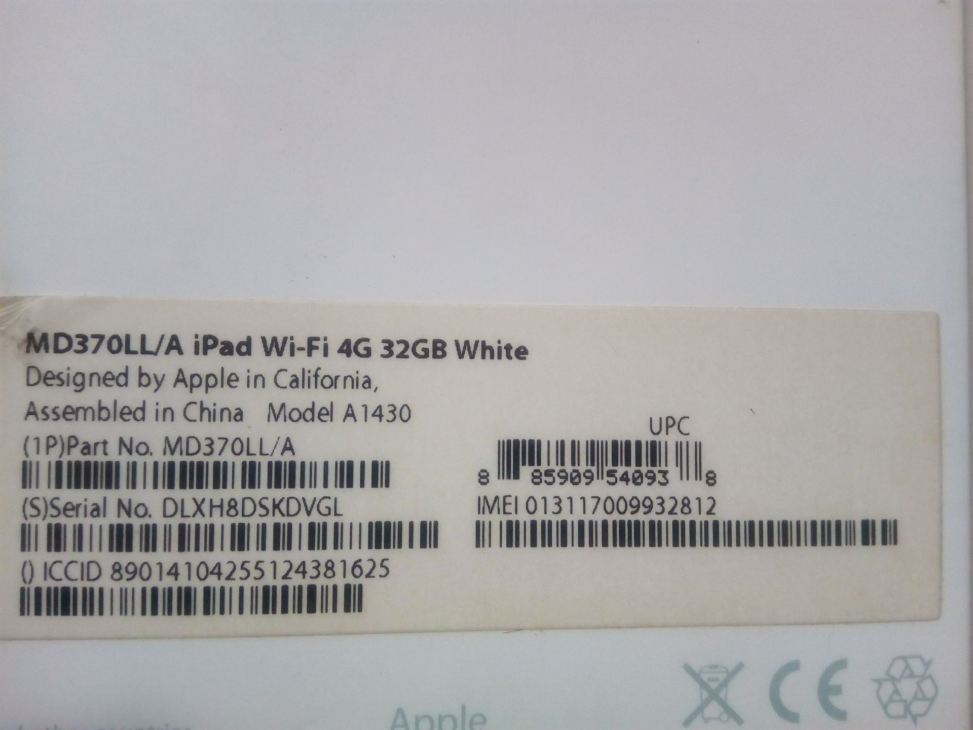 apple IPAD  wifi 32gb коробка  a1430 - фото фото фото 1