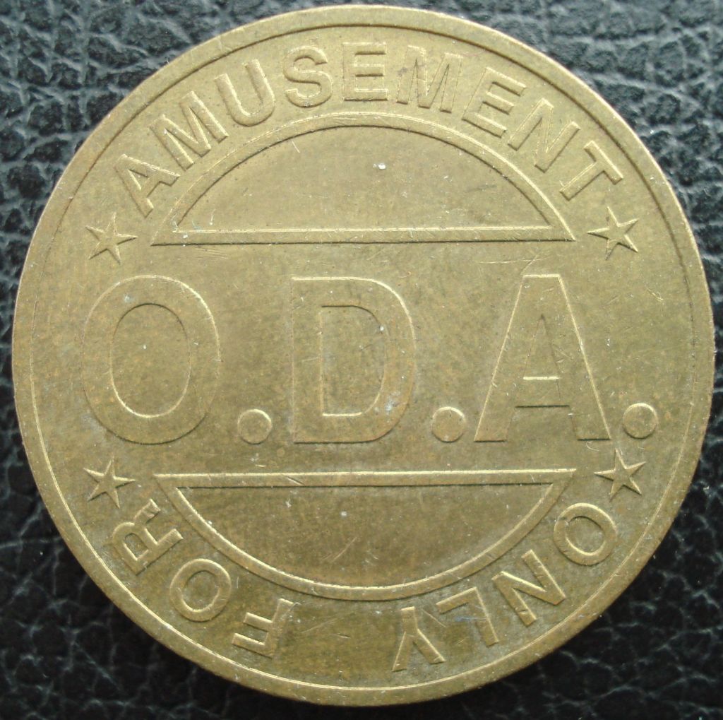 Жетон O.D.A. Only for amusement - фото фото фото 1