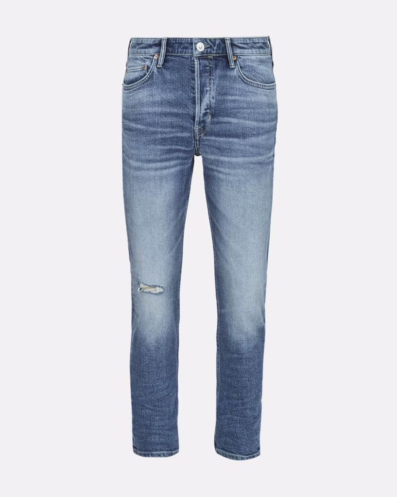 Новые джинсы слим W34 'AllSaints' Dean Damaged - фото фото фото 4