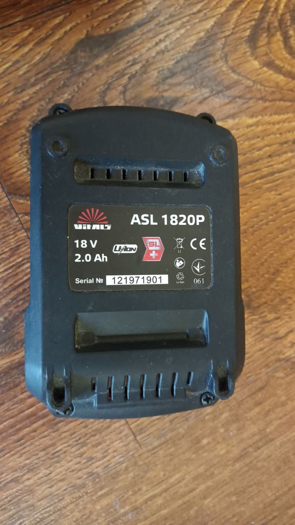 Батарея акумуляторна Vitals Master ASL 1820 SmartLine+ , б/в - фото фото фото 6