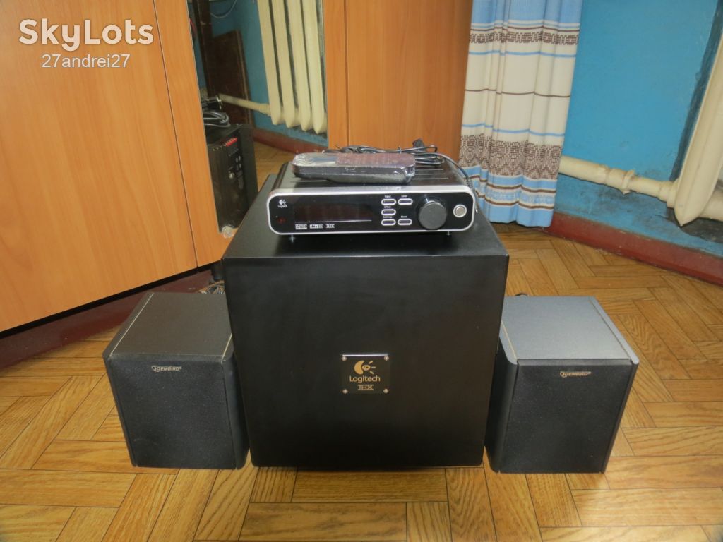 Logitech Z-5400 Digital 5.1 THX        (з А.С. Gembird) - 620W Ціну знижено. - фото фото фото 1