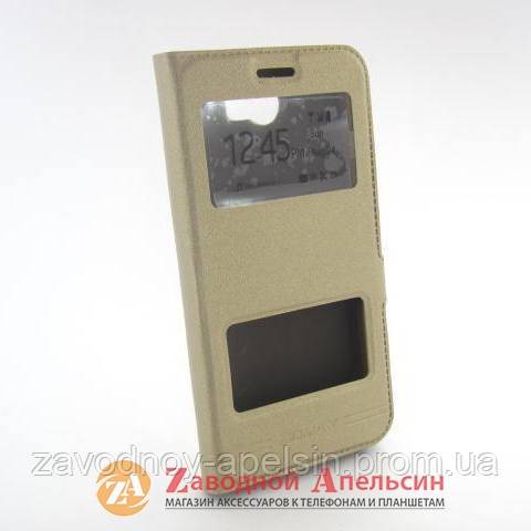 Чехол книга Huawei Honor 5 Y5-II Smart Case gold - фото фото фото 0