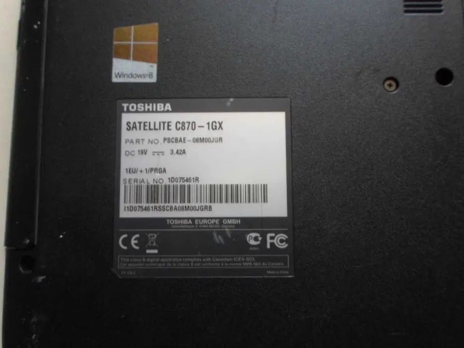Toshiba SATELLITE C870-1GX/ 17,3 - фото фото фото 3
