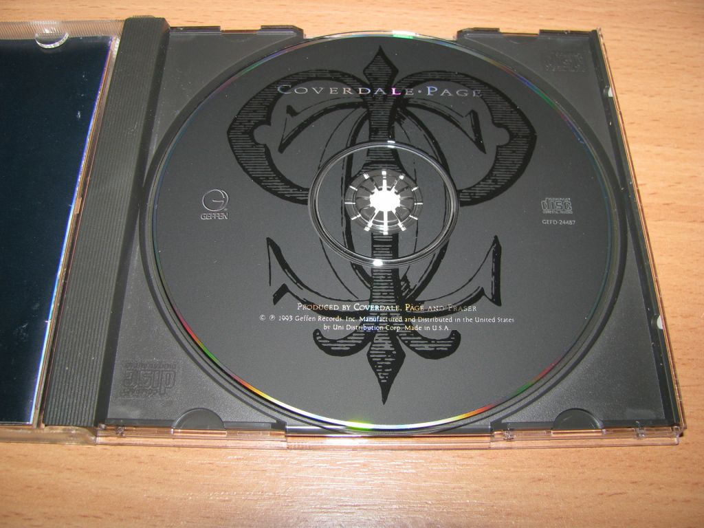 COVERDALE - PAGE  (1993 Geffen 1st press,USA) - фото фото фото 2