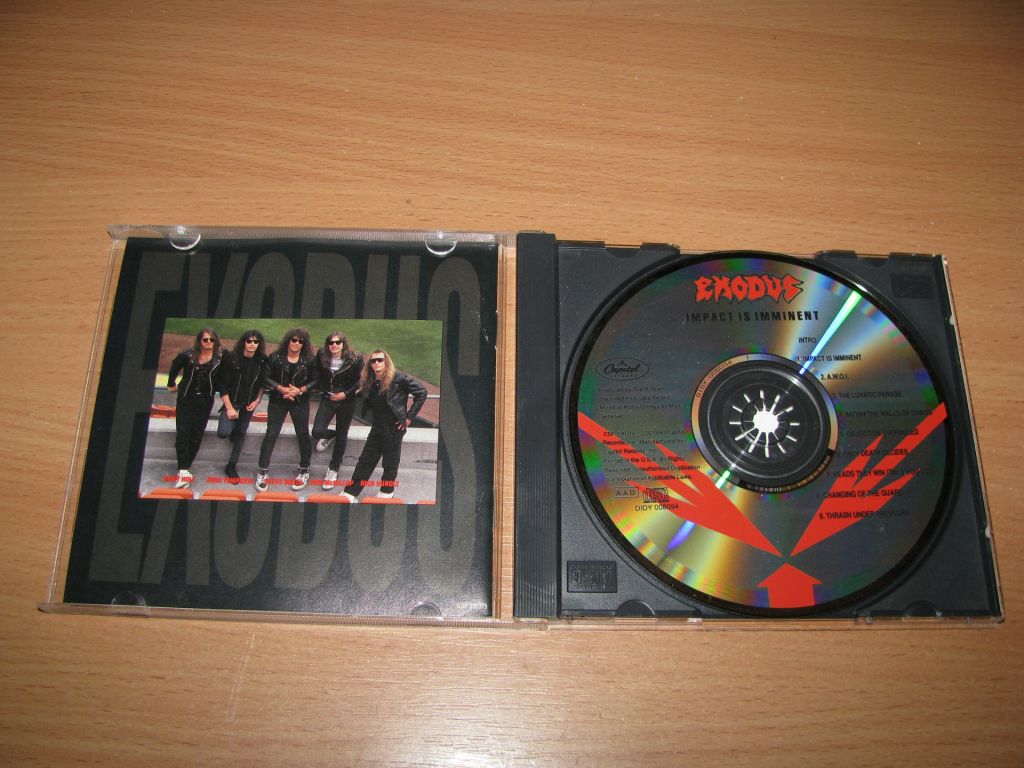 EXODUS - Impact Is Imminent  (1990 Capitol 1st press,USA) - фото фото фото 1