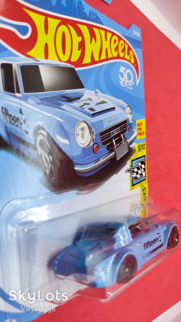 Hot Wheels Fairlady 2000 55/365 HW Speed Graphics 3/10 Blue - фото фото фото 1