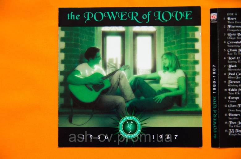 Музичний диск CD. THE POWER OF LOVE - Soft ROCK classics (2cd) - фото фото фото 0