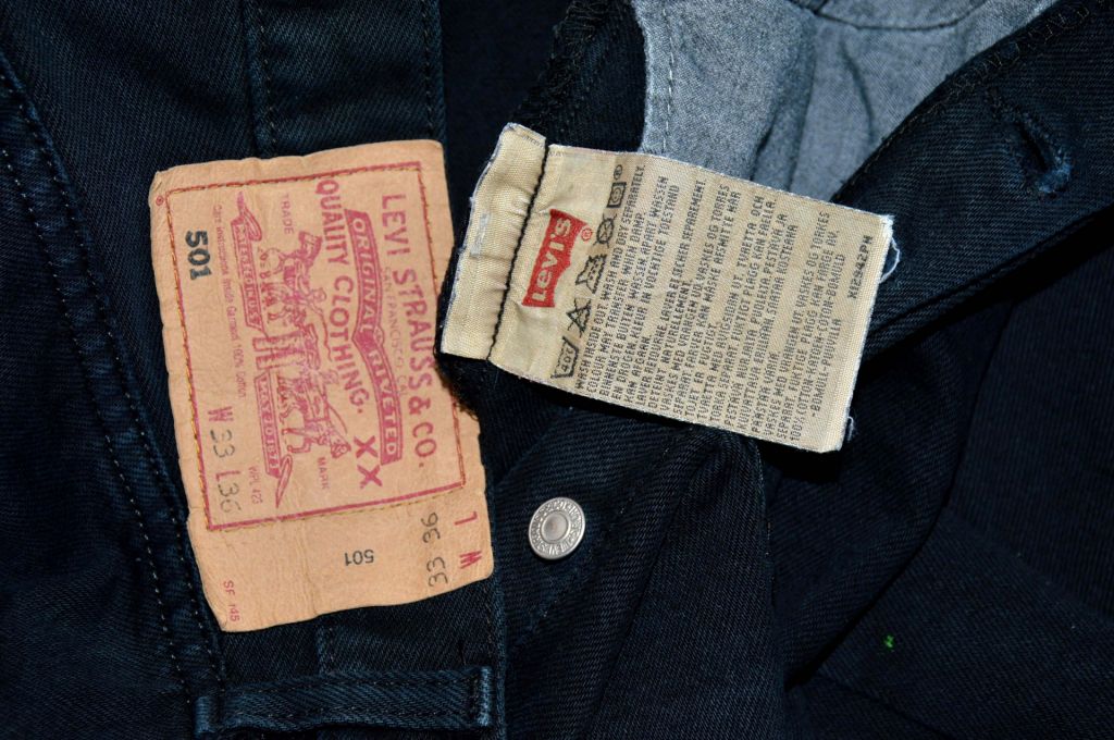 Джинси LEVIS 501 original W33L36 сток Y15-Q5-1 - фото фото фото 7