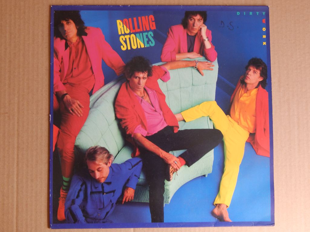 Rolling Stones ‎– Dirty Work  (CBS 86321, Holland) EX+/EX+ - фото фото фото 0